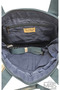 Smart Bags 1326 Linen Canvas Fabric Navy Blue Hand and Shoulder Bag - 7