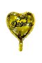 Happy Birthday Silver Heart Foil Balloon 1 Piece - 2