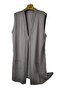 Plus Size Mother's Combed Cotton Stoned Long Vest - 2