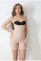 Wogi Laser Cut Straps Breastless Long Body Corset - 2