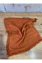 Women's Modest Silky Shiny Jacquard Pattern Scarf - 2