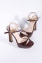 Roclas Series Stone Buckle Heeled Women's Evening Dress Shoes