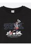 Crew Neck Printed Short Sleeve Girls Crop T-Shirt (S4) - 6