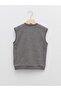 Crew Neck Printed Baby Boy Zipper Vest (S2) - 2