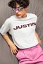 Justin Bieber 194 Printed Unisex Oversize Design Singer T-Shirt - 2