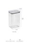 Tablet Vacuum Rectangular 3.1 Lt Storage Container - 5