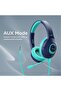 Kids Wireless Headphones, 85-93dB Limit, AUX Share-Port, Dual Mic, 20H Playtime, Coddy - 4