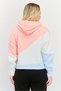 Women Relaxed Fit Long Sleeve Outdoor Hoodies, Pink - 3