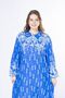 Women's long plus size woven viscose dress - 6