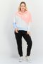 Women Relaxed Fit Long Sleeve Outdoor Hoodies, Pink - 4