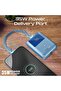 10000mAh Power Bank, 35W USB-C, PD, 18W QC 3.0, for iPhone 15, Galaxy S24, POWERPOD-10 BLUE - 4