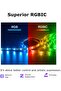 شريط إضاءة LED، شرائط إضاءة LED ذكية بطول 5 أمتار، مع إمكانية التحكم من خلال تطبيق Wi-Fi - 5