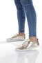 Mi̇a027-1802 Genuine Leather Women's Daily Orthopedic Gold Sor Babet Shoes - 5