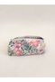 Lilac Pink Floral Single Eyed Pen Holder Washable Zippered School Pencil Case Pink Pen Holder - 6