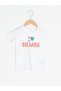 Crew Neck Short Sleeve Printed Cotton Baby Boy T-Shirt (S1)