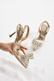 21-9 Transparent Stone Buckle Evening Dress Shoes - 5