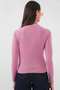 925 Drawstring Detailed Sandy Blouse - Dusty Rose - 6
