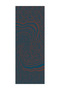 Riad Pattern Double-Sided Shawl Bitter Brown-Petrol Blue - 6