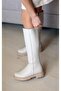(Zagrep) Real Leather Zippered Skidproof Non-Slip Rubber Sole Women's Boots - 2