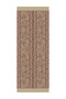 Lavin Pattern Double Sided Shawl Plum-Salmon - 7