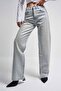 Women's T.Jeans Color Lora T2-4S5-30 Loose Fit Shiny Square Stone 100% Cotton Design Denim Jean