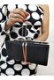 Women's Big Black Evening Dress Clutch Night Chain Wedding Bag - 4
