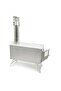 Light Grey TEKL OUTDOOR Chimney Spark Arrestor Wood Stove Accessories Tent Stove Chimney Pipe Kit Ul - 3