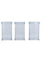 Al Saif Gallery Plastic Box Set, 500 Grams, 3 Pieces - Clear