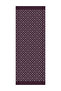 Marrakech Pattern Double Sided Shawl Purple-Grey - 4