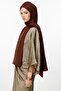Velora Pattern Reversible Shawl Bitter Coffee-Brown - 3