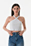 Basic Cross Strap Blouse - 2
