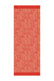 Henna Pattern Double Sided Shawl Mink-Red - 6