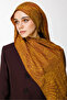 Mayra Pattern Double Sided Shawl Plum-Yellow - 3