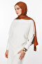 Lavin Pattern Double-Sided Shawl Cinnamon-Emerald - 3