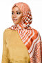 Riad Pattern Double-Sided Shawl Cinnamon-Beige - 3