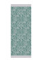 Henna Pattern Double Sided Shawl Emerald-Pink - 5