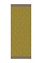 Mustard Karakul Run Shawl - Saharan Motif, Bushy Gray Color - 6