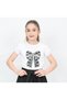 Girl's Short Sleeve Crewneck Bow Patterned Printed T-Shirt 23 April 29 October 19 May Show