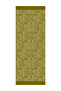 Henna Pattern Double Sided Shawl Oil Green-Ecru - 4