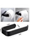 Strong 3m Tape Adhesive Toilet Roll Holder Metal Black Toilet Roll Holder - 3