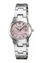 Silver Pink Color Women's Wristwatch