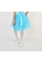 Turquoise Bow Tutu Girl's Skirt - 4