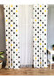 Colorful Tree Pattern Printed Baby and Children's Room Background Curtain 1066
