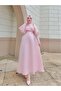 satin evening dress - 2