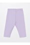 Basic Cotton Girls' Leggings with Elastic Waist (S3) - 2