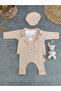 3-6 6-9 9-12 Months Toy Goldhead 5-piece Girl Boy Baby Set Wheat