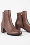 Layana Women's Genuine Leather Heeled Boots - brown - 2