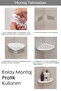 Adhesive Bathroom Organizer Shower Shelf - Shampoo Holder Soap Dish Bathroom Corner Shelf White - 4