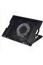 2 USB Port Cooling Fan Pad Stand for Laptop, Notebook & MacBook with LED Light - 2