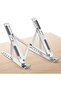 Laptop Stand – Adjustable Ergonomic Riser for MacBook, iPad, HP, Dell & More (10-15.6", Silver) - 2